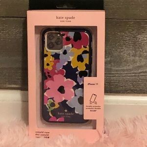 Kate Spade Wild Flower Bouquet iPhone 11 Case NWT!